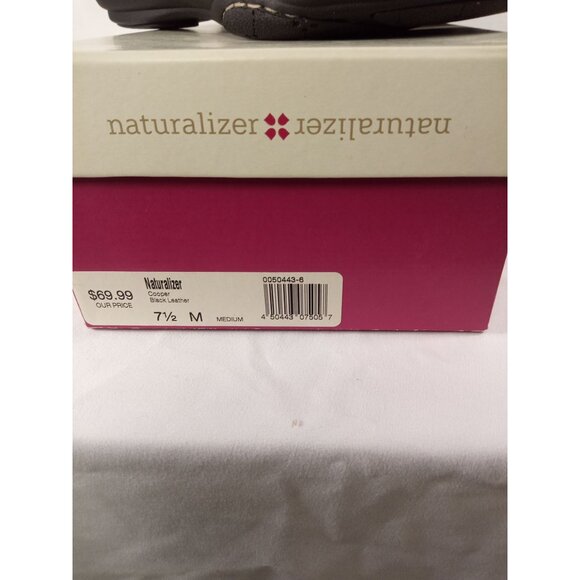 Naturalizer Original Box Women's Cooper Black Sandals Size 7.5 - Picture 2 of 10